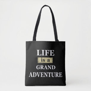 Tote Bag Citations de vie motivante