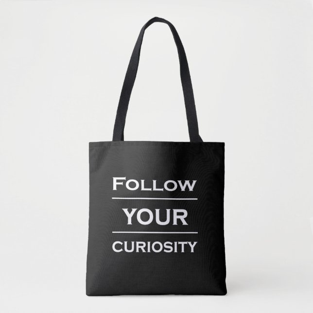 Tote Bag Citations de vie motivante (Devant)