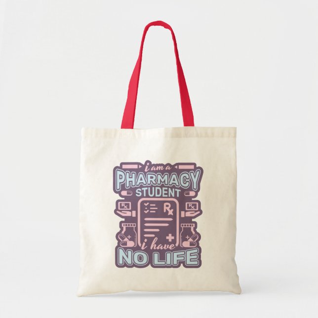 TOTE BAG CITATIONS D'ÉTUDIANTS EN PHARMACIE (Devant)