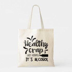Tote Bag Citations drôles minimalistes modernes