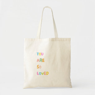 Tote Bag Citations inspirantes - Vous êtes si aimé