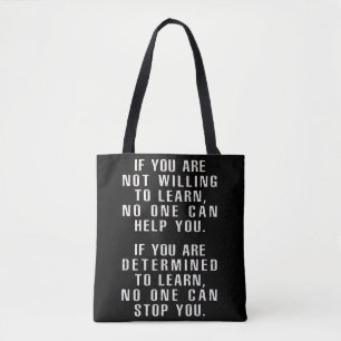 Tote Bag Citations motivationnelles, positives, dictons pos