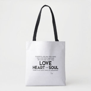 Tote Bag CITATIONS : Rumi : Goodbyes, séparation