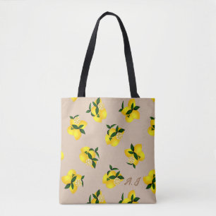Tote Bag Citron chic Brown