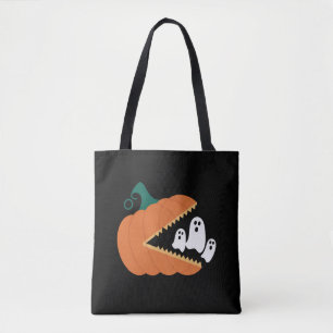 Tote Bag Citrouille d'Halloween Garçons Enfants Drôles Fant