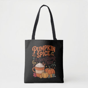 Tote Bag Citrouille Épicée & Tout Ce Qui Est Agréable Autom