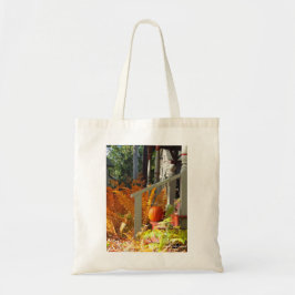 Tote Bag Citrouille et Ferns - Martha's Vineyard