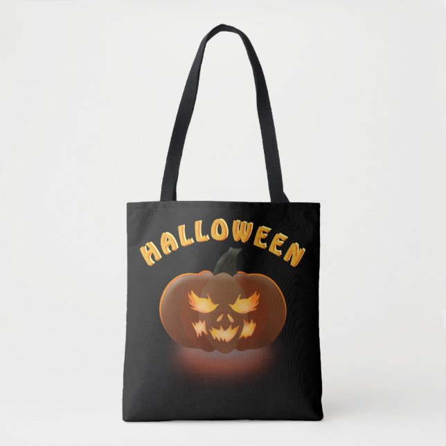 Tote Bag Citrouille Helloween (Devant)