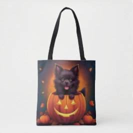 Tote Bag Citrouille Patch Pomchi