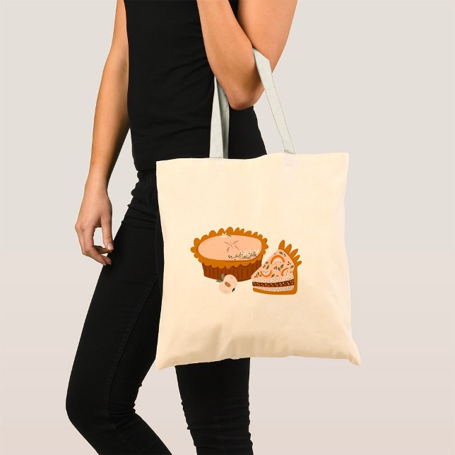 Tote Bag Citrouille Pies (Créateur téléchargé)
