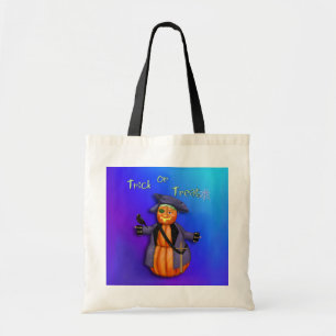 Tote Bag Citrouille Pirate