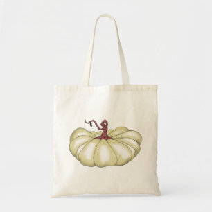 Tote Bag citrouille plat tan