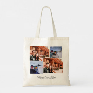 Tote Bag Citrouille Spice, Yum ! Photo et texte en arrière