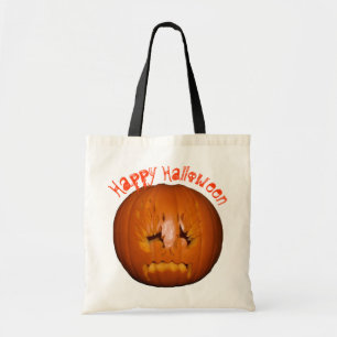 Tote Bag Citrouille, Tristes flammes