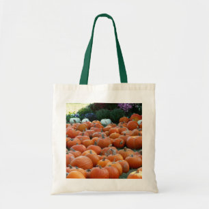 Tote Bag Citrouilles et Chrysanthèmes Photographie de la ré