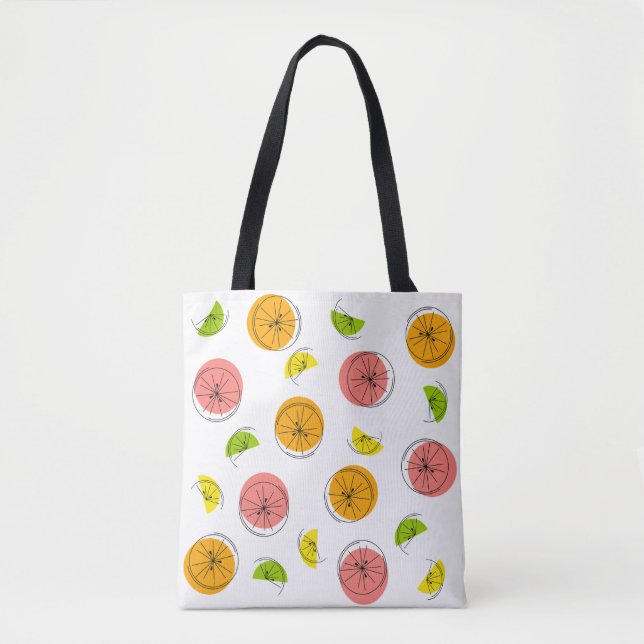 Tote Bag Citrus Multi partout sur fourre-tout (Devant)