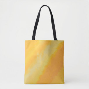 Tote Bag Citrus Sunny Orange Motif Aquarelle