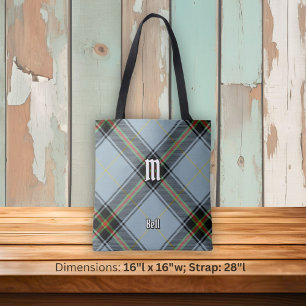Tote Bag Clan Bell Tartan