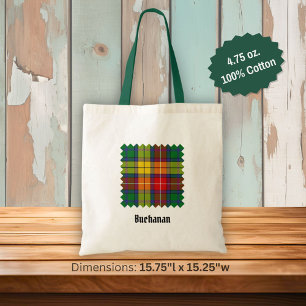 Tote Bag Clan Buchanan Tartan