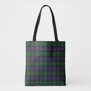 Tote Bag Clan écossais Malcolm Tartan Plaid