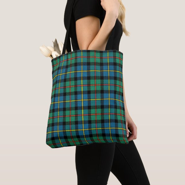 Tote Bag Clan MacLeod de Harris Heavy Weight Tartan (De près)