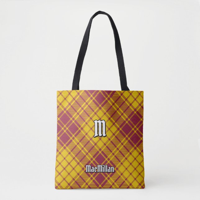 Tote Bag Clan MacMillan robe Tartan (Devant)