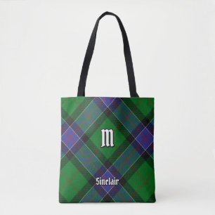 Tote Bag Clan Sinclair Chasse Tartan