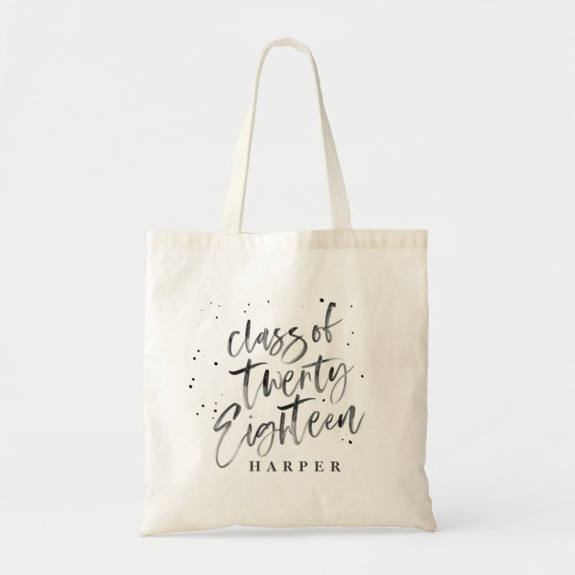 Tote Bag classe aquarelle de vingt-dix-huit fourre-tout (Devant)
