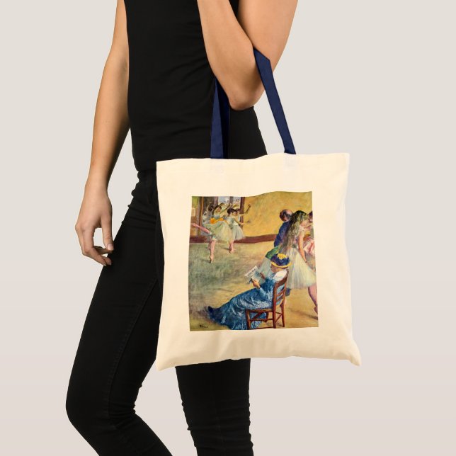 Tote Bag Classe de ballet, salle de danse par Edgar Degas (Devant (produit))