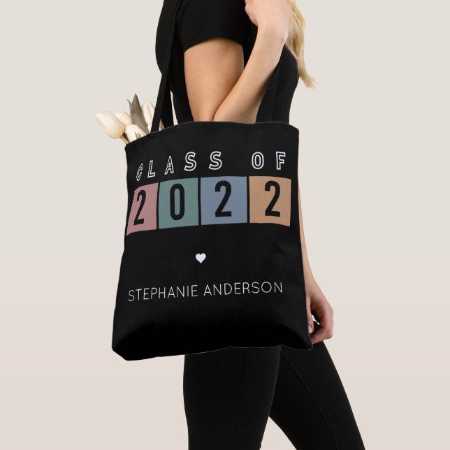 Tote Bag Classe de cadeaux de fin d'études du Collège scola (De près)