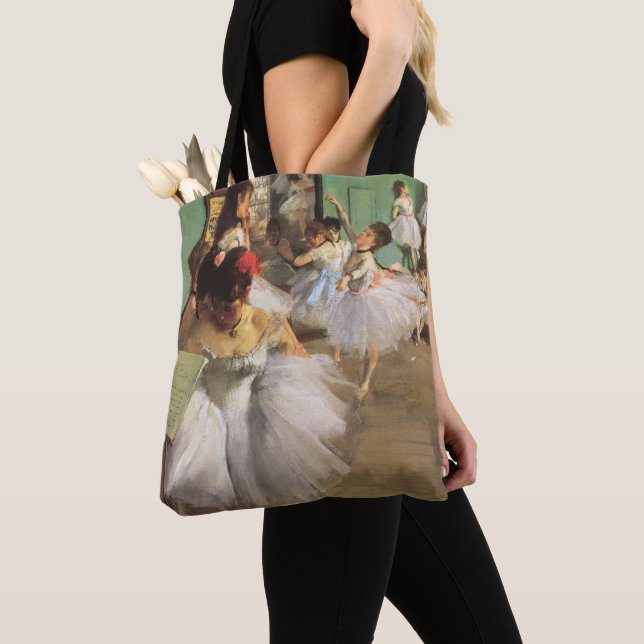 Tote Bag Classe de danse par degrés, Ballet d'impressionnis (De près)