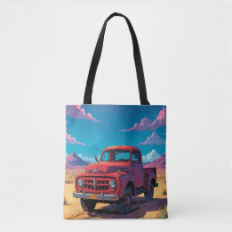 Tote Bag Classic American Pickup