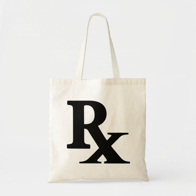 Tote Bag Classic Rx Pharmacie Icône imprimer le cadeau du p (Devant)