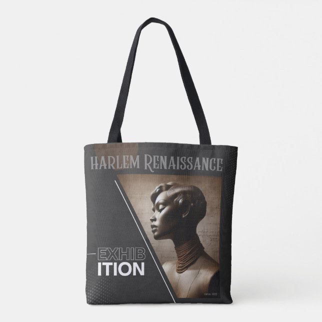 Tote Bag Classic Sophisticated Harlem Renaissance   (Dos)