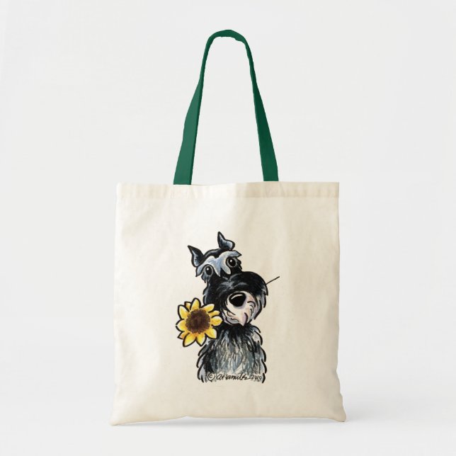 Tote Bag Classique Sunny Schnauzer (Devant)