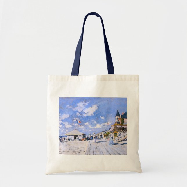 Tote Bag Claude Monet : À la plage de Trouville (Devant)