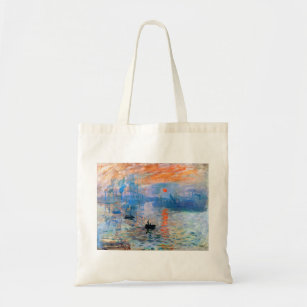 Tote Bag Claude Monet Impression, Sunrise (1872)