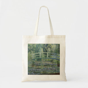 Tote Bag Claude Monet - Water Lilies And Japanese Bridge