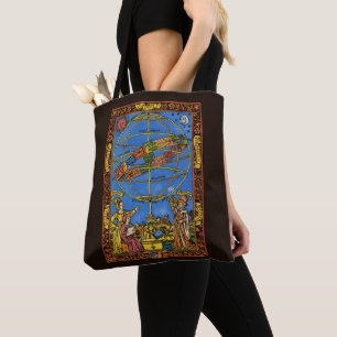 Tote Bag Claude Ptolémée Astronome, Céleste Vintage