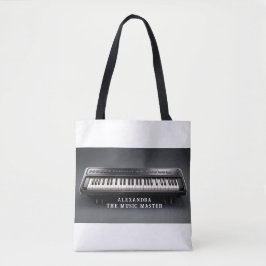 Tote Bag Clavier de piano personnalisé