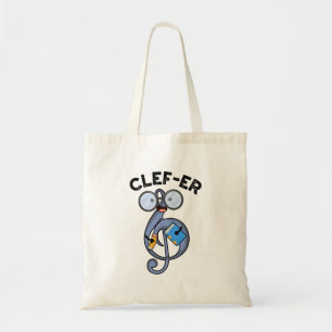 Tote Bag Clé de musique amusante