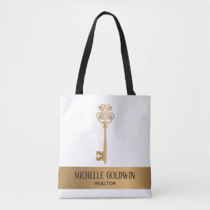 Tote Bag Clé immobilière hypothécaire immobilière