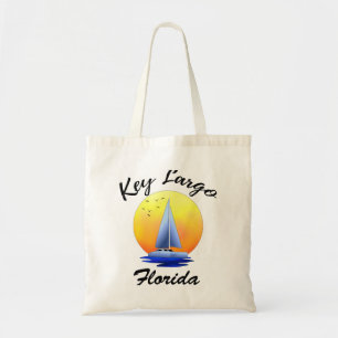 Tote Bag Clé Largo Florida Keys voile