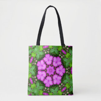 Tote Bag Clematis Kaleidoscope