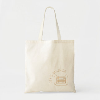 Tote Bag Clementine Bounce House "Let's Bounce" Don Fourre-