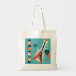 Tote Bag Cleveland Ohio   Guitare électrique