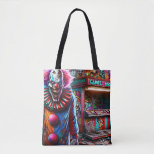 Tote Bag Clown Carnaval Creepy Zombie Halloween