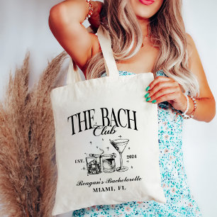 Tote Bag Club de Bach personnalisé Enterrement de vie de je