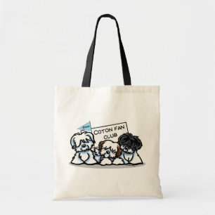 Tote Bag Club de fan de coton
