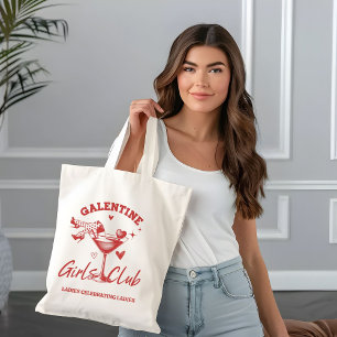 Tote Bag Club de Filles de la Saint-Valentin Fête de Nuit d